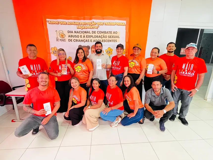 Equipe do Conselho Tutelar pronta para a blitz 