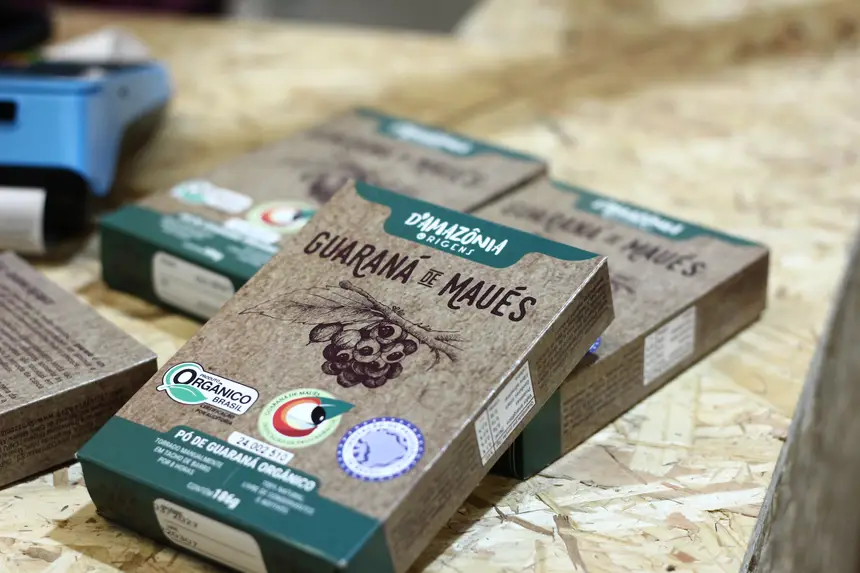 Produto consiste no cultivo de guaraná, cujo procedimento é extrair a semente que é torrada e moída até virar um pó orgânico