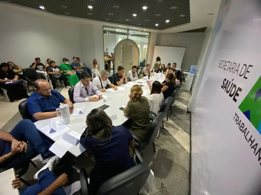 Foto: Lorena Lima/Sesa Rodada da Mesa Estadual de Negociação Permanente do SUS ocorreu em Macapá