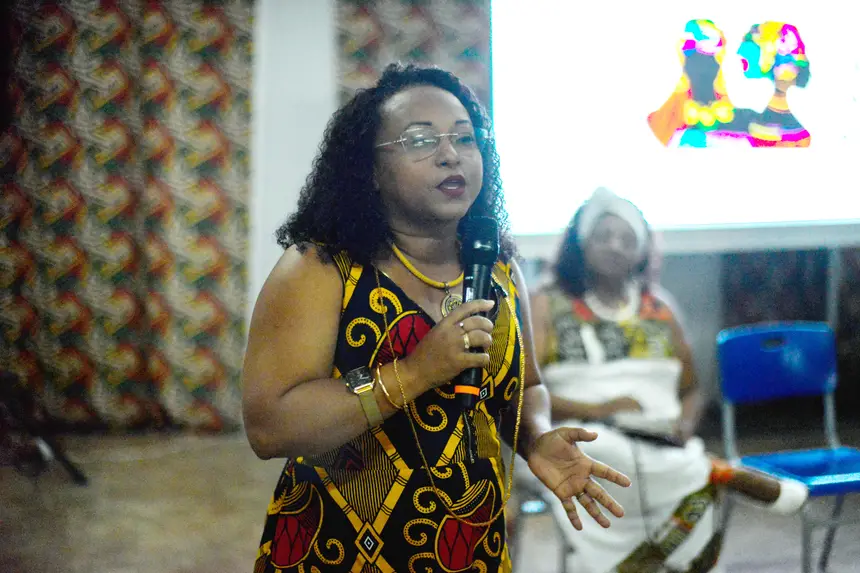 Diretora-presidente da Fundação Marabaixo, Josilana Santos, destaca a importância da regulamentação e efetivação do Programa Amapá Afro