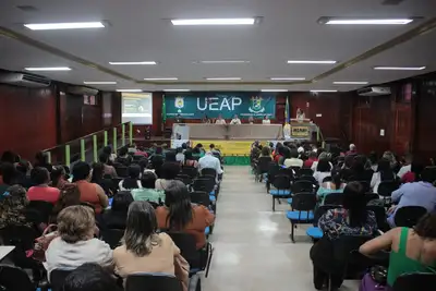 notícia: Governo do Amapá promove aula inaugural da primeira turma de Licenciatura em Educação Escolar Quilombola da UEAP