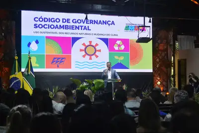 notícia: ‘A melhor e mais atualizada legislação do Brasil’, afirma governador Clécio Luís ao lançar novo Código de Governança Socioambiental do Amapá