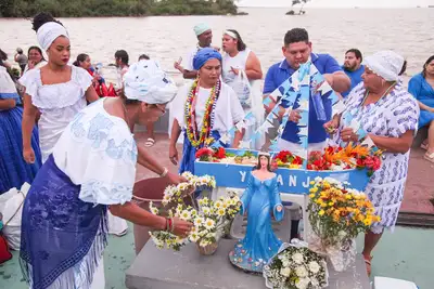 notícia: Festival de Iemanjá 2025 será marcado por celebrações afro-religiosas e oferendas às margens do Rio Amazonas, em Macapá