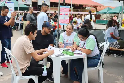 notícia: Governo do Estado promove ação social para encerrar a programação da Visibilidade Trans, em Macapá 