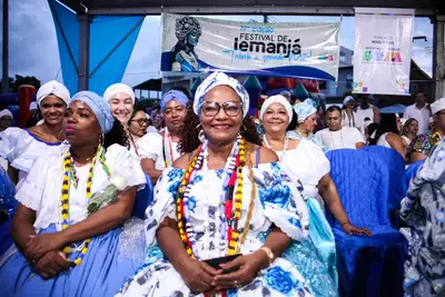 notícia: ‘Me transportam ao meu passado’, diz participante de homenagens no Festival de Iemanjá 2025, em Macapá