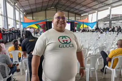 notícia: ‘Vai trazer segurança, paz e tranquilidade à comunidade’, diz diretor sobre implantação do projeto 'Escola Segura' pelo Governo do Amapá 