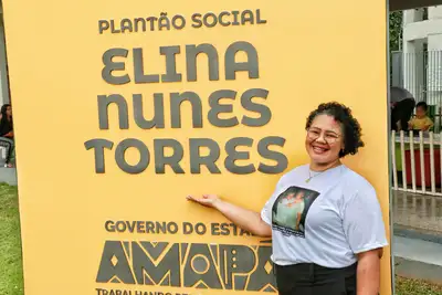 notícia: 'Minha mãe lutou muito para esse momento acontecer', diz filha de mulher homenageada no Residencial Nelson dos Anjos em Macapá