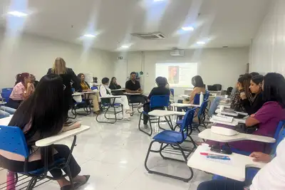 notícia: Representantes da Rede de Atendimento à Mulher participam de qualificação para enfrentamento à violência doméstica e de gênero 