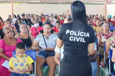 notícia: Projeto 'Polícia Civil nas Escolas' garante orientações de segurança para comunidade escolar da rede estadual de ensino