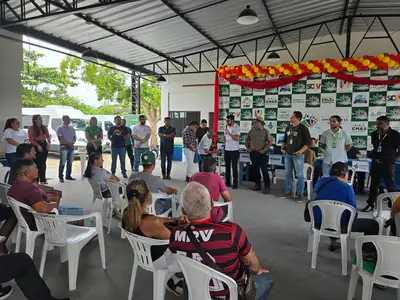 notícia: Caravana de Atendimento Rural do Governo do Amapá percorre municípios de Itaubal e Mazagão com mutirão de serviços