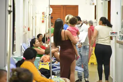 notícia: Governo do Amapá reorganiza fluxo do Pronto Atendimento Infantil para enfrentar alta demanda de pacientes