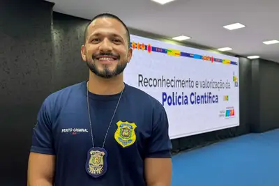 Perito criminal Bruno Costa