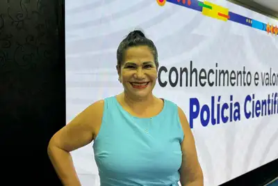 Presidente da Associação dos Papiloscopistas Policiais Civis do Amapá, Socorro Trindade