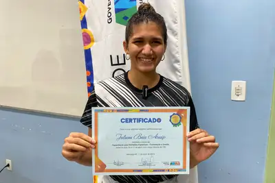 Foto: Sharlot Sandim/Sedel Juliana Silva, participante do curso