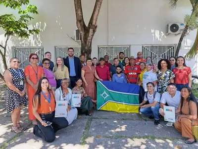 notícia: Pré-COP30: delegação do Amapá embarca para 5ª Conferência Nacional de Meio Ambiente, em Brasília