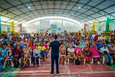 notícia: 'Estamos chegando aos municípios com política pública de segurança alimentar', diz governador Clécio Luís em entrega do 'Amapá Sem Fome'