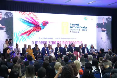 notícia: Inova Amazônia Summit: maior encontro de bioeconomia do Amapá debate potencial de negócios sustentáveis na Região Amazônica
