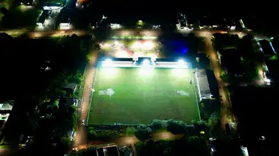 notícia: Governo do Amapá inaugura estádio em parceria com prefeitura e anuncia pacote de ações em Oiapoque