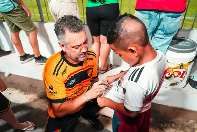 galeria:  Reinauguração do estádio Augusto Antunes em Santana
