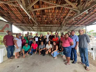 notícia: Amapá Cacau: Governo do Estado entrega insumos agrícolas para produtores familiares de Igarapé das Armas, em Macapá
