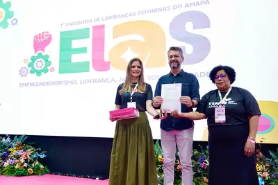 notícia: ELAS: governador Clécio Luís recebe carta de intenções construída coletivamente no 1º Encontro de Lideranças Femininas do Amapá
