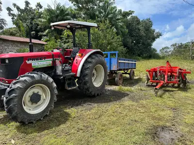 notícia: Governo do Amapá entrega patrulha mecanizada e carreta agrícola para agricultores de Tartarugalzinho