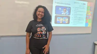 Foto: Breno Pantoja/Seed Thalia Silva, coordenadora pedagógica da empresa Interceleri