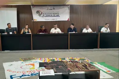 notícia: Economia popular e solidária são temas de debates que buscam promover desenvolvimento sustentável no Amapá