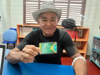 Foto: Sal Lima/GEA José Fernandes recebeu seu CPF e Cartão do SUS