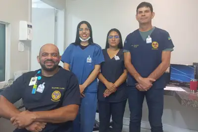 notícia: Governo do Amapá reforça proteção dos profissionais de saúde que atuam com radiação no Hospital de Emergência