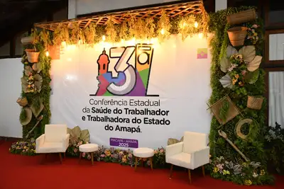 notícia: FOTOS: representantes dos 16 municípios participam da 3ª Conferência Estadual de Saúde do Trabalhador e Trabalhadora no Amapá