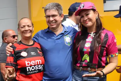 notícia: ‘Traz desenvolvimento para o nosso estado’, diz presidente do Trem Desportivo sobre Centro de Futebol da CBF no Amapá