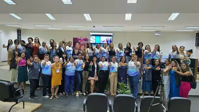notícia: Governo do Amapá integra capacitação de profissionais para funcionamento da Casa da Mulher da Fronteira, em Oiapoque  