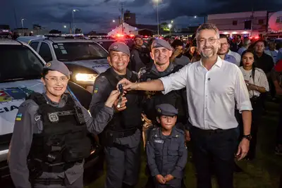 notícia: ‘Decisão política gerando resultados‘, destaca governador Clécio Luís sobre entrega histórica de equipamentos para Polícia Militar do AP