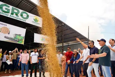 notícia: ‘Parte de um projeto de Estado construído com união, trabalho e consensos’, diz governador Clécio Luís na abertura da Colheita da Soja 2025 no Amapá