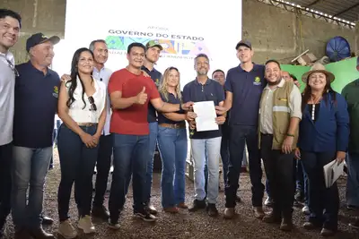 notícia: ‘Governo que destravou o agro e mudou a realidade do Amapá’, destaca produtor de soja após receber título definitivo das suas terras