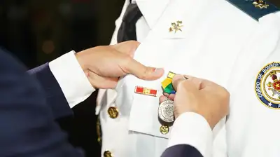 galeria:  Cerimônia de Formatura de Oficiais e Praças do Corpo de Bombeiros, Calendário do Curso de Formação de Sargentos e Assinatura do Decreto de Regulamentação de Medalhas dos Bombeiros