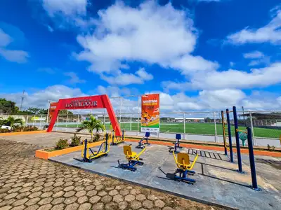 galeria:  Inauguração do Complexo Esportivo Cultural e do Novo Estádio Municipal Lucivaldo Júnior - Pedra Branca do Amapari