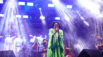 galeria: Show Verônica dos Tambores - Festa de São Tiago 2025