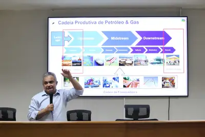 notícia: Governo do Amapá e Sebrae alinham inserção regional no setor de petróleo e gás durante conferência em Oiapoque