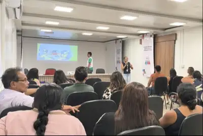 notícia: Governo do Amapá promove capacitação para agricultores familiares que fornecem produtos para a alimentação em escolas estaduais