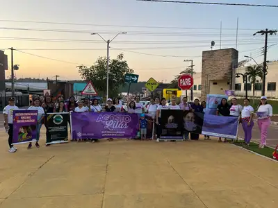 notícia: 'Amapá Por todas Elas': Governo do Estado intensifica ações de enfrentamento à violência doméstica e de gênero em Oiapoque
