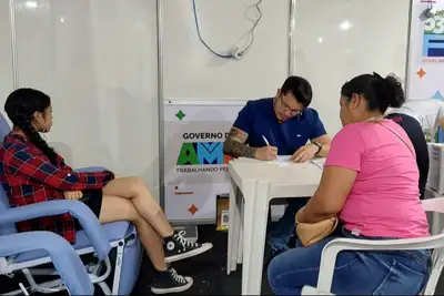 notícia: Governo do Amapá garante atendimento integral à saúde durante a 54ª Expofeira, o maior evento de negócios da Amazônia