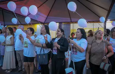 notícia: Agosto Lilás: Governo do Amapá promove ação 'Abraça Mulher' e reforça compromisso no combate ao feminicídio
