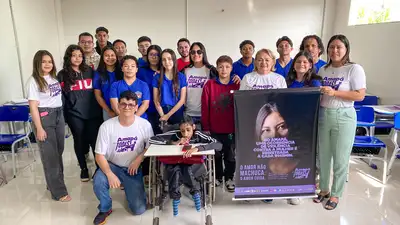 notícia: Amapá por Todas Elas: Governo do Estado combate violência contra a mulher com orientações em escolas públicas