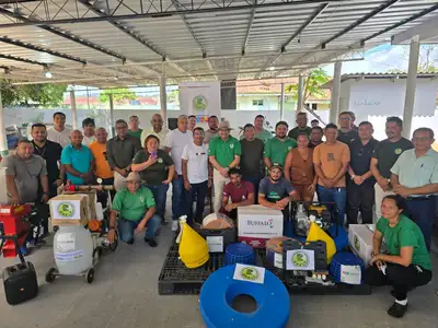 notícia: Governo do Amapá e Codevasf entregam R$ 220 mil em equipamentos para produtores de Laranjal e Vitória do Jari